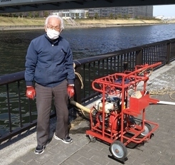 発案者の前防災部長