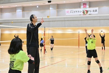 大竹講師から指導を受ける画像