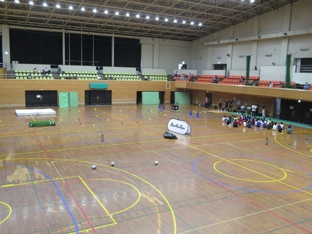 ラグビー教室の様子