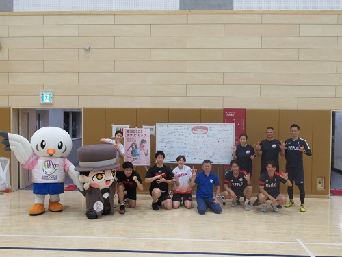 写真:デフ100日前イベント