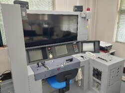 当日使用する訓練用シミュレータの写真