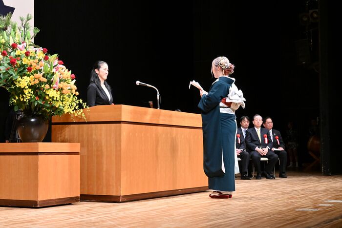 二十歳（はたち）のつどい当日の様子です