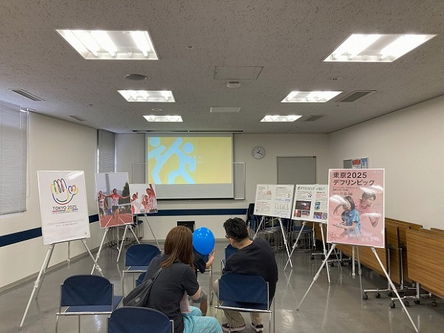 デフリンピックブース