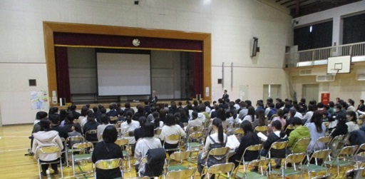 受入の様子の写真