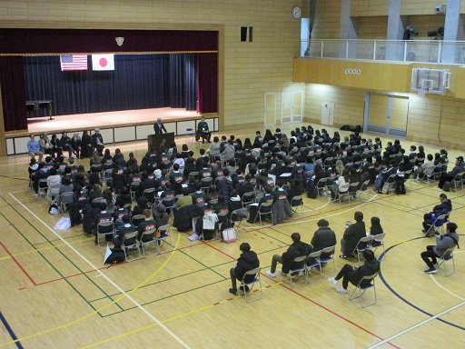 受入の様子の写真