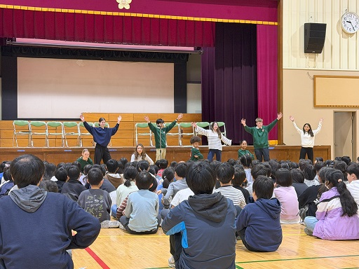 受入の様子の写真