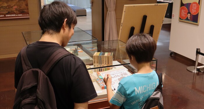 こども展示の写真